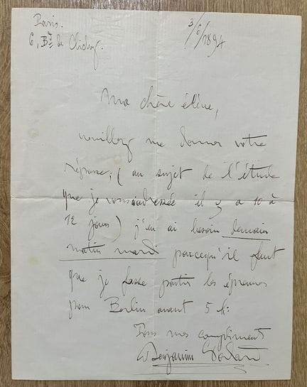 GODARD (Benjamin) (1849-1895), compositor, violini