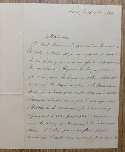 CLÉMENT (Félix) (1822-1885). Organista, compositor