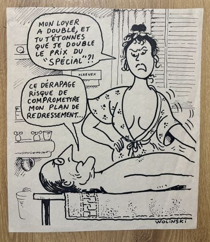 WOLINSKI (Georges) — «Mi alquiler se ha duplicado»