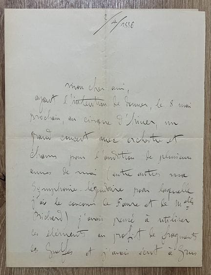 GODARD (Benjamin) (1849-1895). Compositor, violini