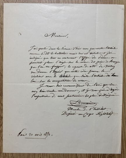 LEMAIRE (Philippe-Joseph-Henri) (1798-1880).

Escu
