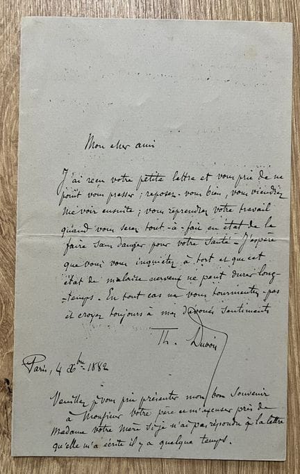DUBOIS (Théodore) (1837-1924), compositor, organis