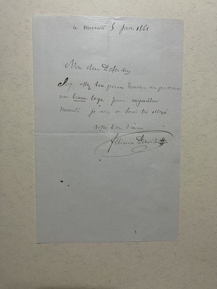 DAVID (Félicien César) (1810-1876)

Compositor fra