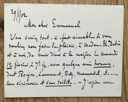 DUBOIS (Théodore) (1837-1924), compositor, organis