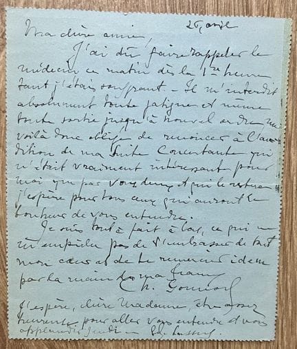 GOUNOD (Charles) (1818-1893). Compositor francés, 