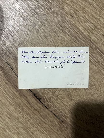 DANBÉ (Jules) (1840-1905)

Violinista, director de