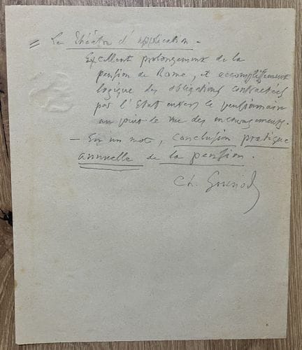 GOUNOD (Charles) (1818-1893). Compositor francés. 