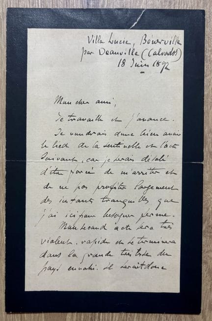 BRUNEAU (Alfred) (1857–1934). French composer and 