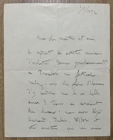 GODARD (Benjamin) (1849-1895). Compositor y direct