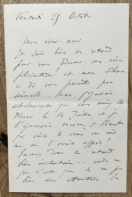 HÜE (Georges) (1858-1948). Compositor francés. Alu