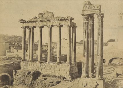 Roman Forum
Temple of Saturn and Temple of Vespasi