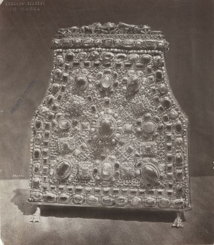 Gerardo BIANCHI (19th century) 
Reliquary made of 
