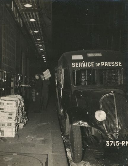 Paul ALMASY (1906-2003)
Service de presse la nuit,