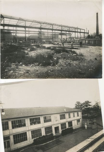 Citroën 
Les bureaux d'André Citroën, la construct
