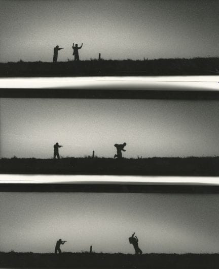 Unknown Artist
*The Executed Man*, staged photogra
