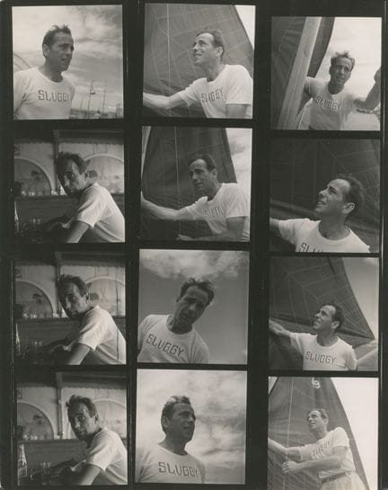 Philippe HALSMAN (1906–1979) 
Humphrey Bogart, 194