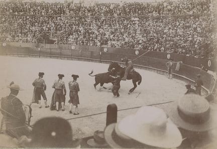 Bullfighting
Bullfight, San Sebastian Bullring, Sp