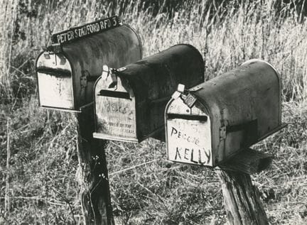 Viviane SAVAGE (XX)
Mailboxes, U.S.A., 1969
Origin