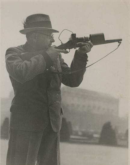 Albert Messany 
Portrait of a Viennese Hunter with