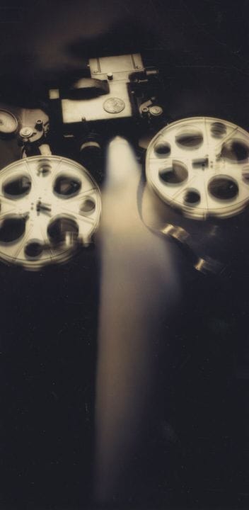 David de JONG 
Film reels and projector, cinema, c