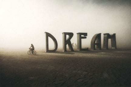 Eric BOUVET (Né en 1961) 
Burning Man, Dream, USA,
