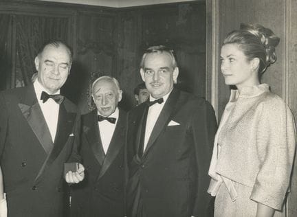 Prince Rainier &amp; Princess Grace of Monaco 
Wit