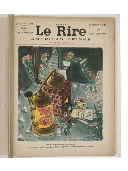 1932 (PROHIBITION) AMERIKANISCHE GETRÄNKE, LE RIRE