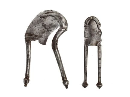 SET DI DUE SCHIACCIANOCI INDIANI DEL XVIII SECOLO
