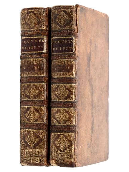 1697 (MEDIZIN) LES OEUVRES D'HIPPOCRATE, DIE WERKE