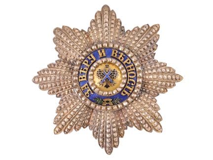 ORDINE IMPERIALE RUSSO DI SANT'ANDREA IL PRIMO CHI