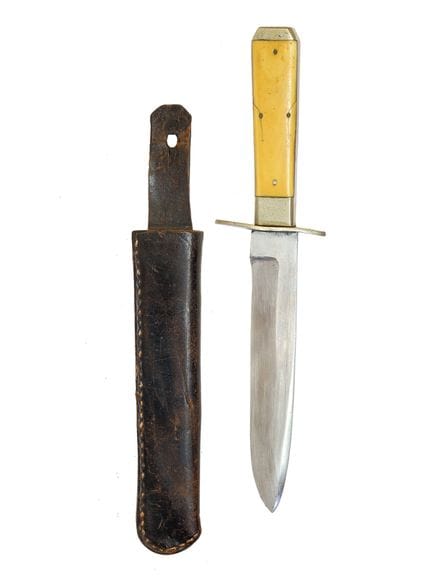 COLTELLO BOWIE WOSTENHOLM &amp; SON IXL DI SHEFFIE