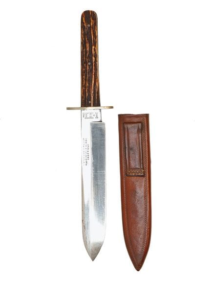 COLTELLO BOWIE WOSTENHOLM &amp; SON IXL DI SHEFFIE
