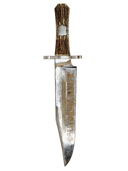 UN GRANDE COLTELLO BOWIE "CALIFORNIA KNIFE" DI GEO