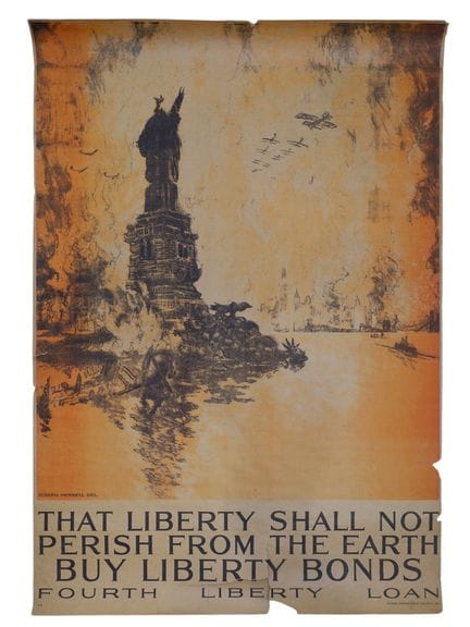 MANIFESTO DI PROPAGANDA AMERICANO DELLA PRIMA GUER