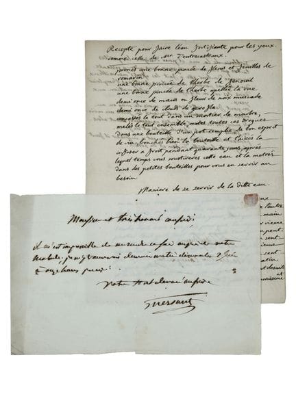 (MEDICINA) LOUIS GUERSANT (1777-1848) ANS, CON RIC