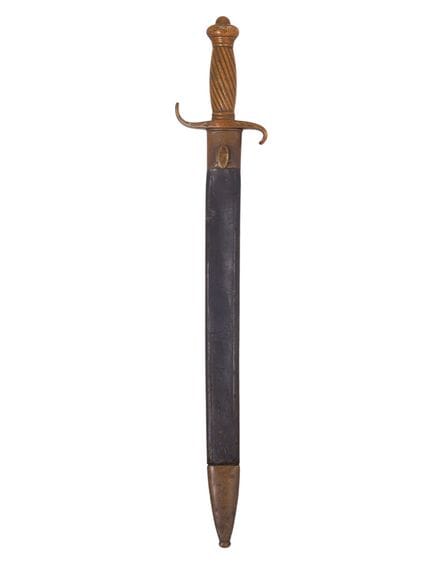 SPADA CORTA DA ARTIGLIERIA MODELLO FRANCESE 1831, 