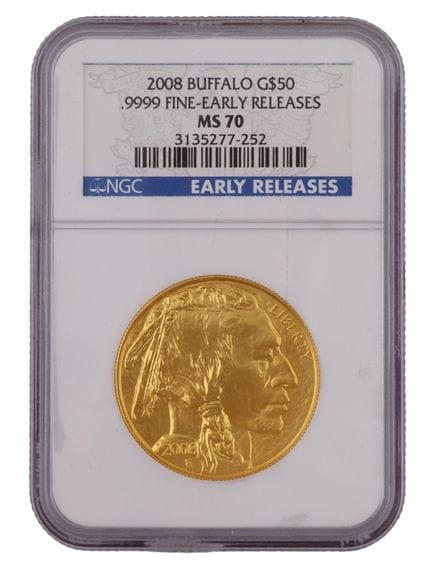 MONETA DA 50 DOLLARI “AMERICAN GOLD BUFFALO” DEL 2