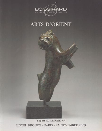 Boisgirard &amp; Associés 2009, Arts d'Orient
 
Bo