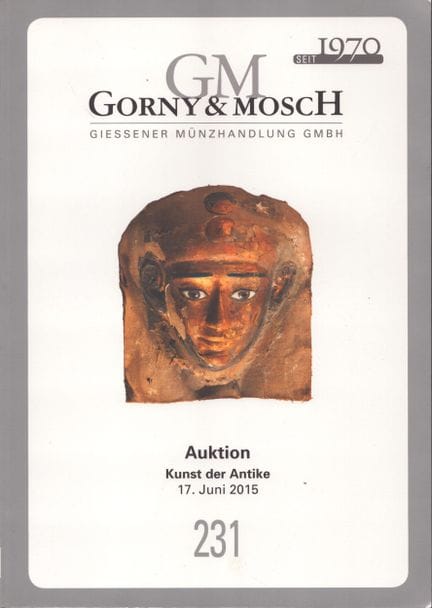 Gorny &amp; Mosch 2015. Asta 231, Arte antica
 
Go