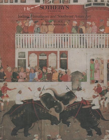 Sotheby's 1989, Indian Himalayan and Southeast Asi