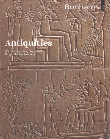 Bonhams London 2012, Antiquities
 
Bonhams, London