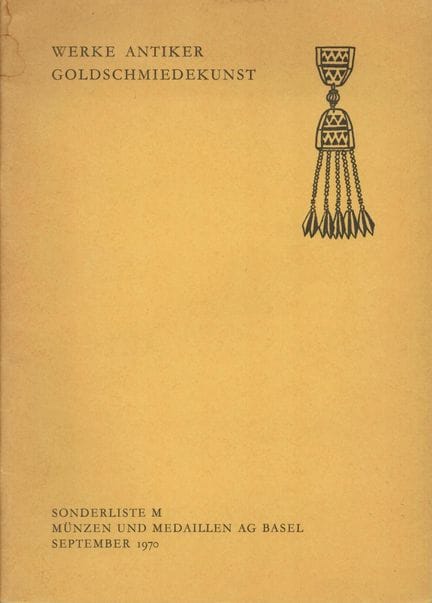 Münzen und Medaillen AG, Basel. Special Catalog M/