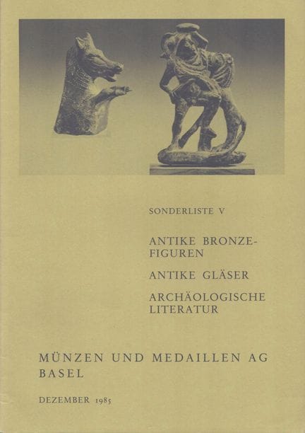 Münzen und Medaillen AG, Basel. Special Catalog V/