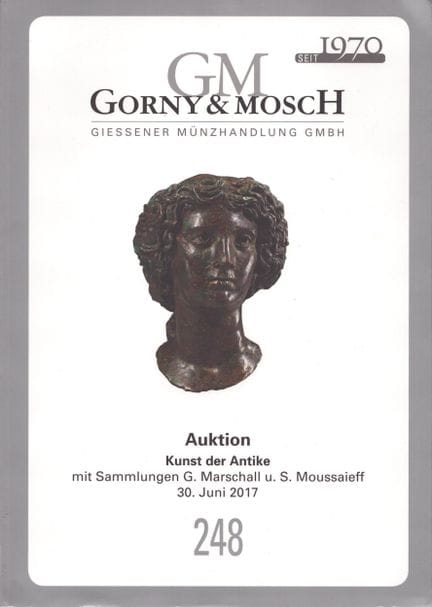 Gorny &amp; Mosch 2017. Asta 248, Arte antica
 
co