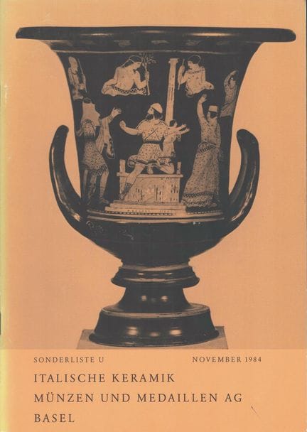 Münzen und Medaillen AG, Basel. Special Catalog U/