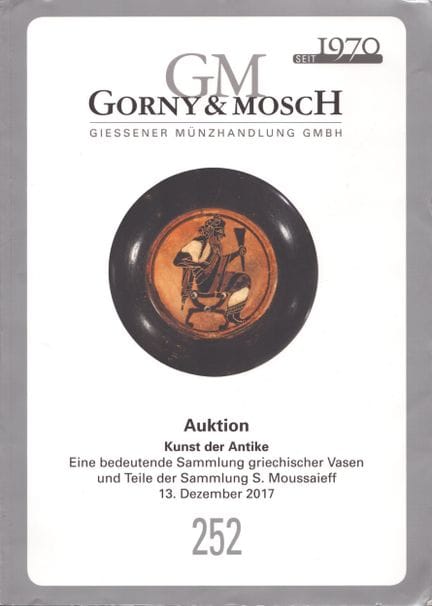 Gorny &amp; Mosch 2017. Asta 252, Arte antica 
 
U