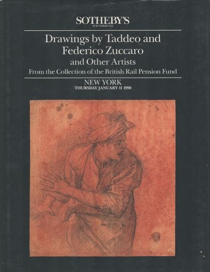 Sotheby's 1990, Drawings by Taddeo and Federico Zu