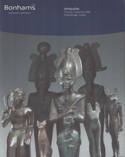 Bonhams London 2002, Antiquities
 
Bonhams, London