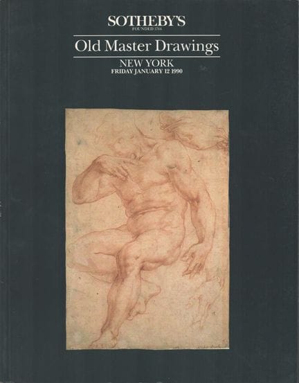 Sotheby's 1990, Old Master Drawings
 
Sotheby's, N