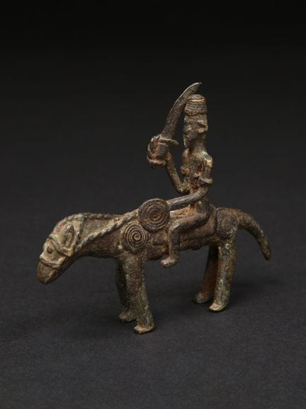 Miniature représentant un cavalier
Origine : Côte 
